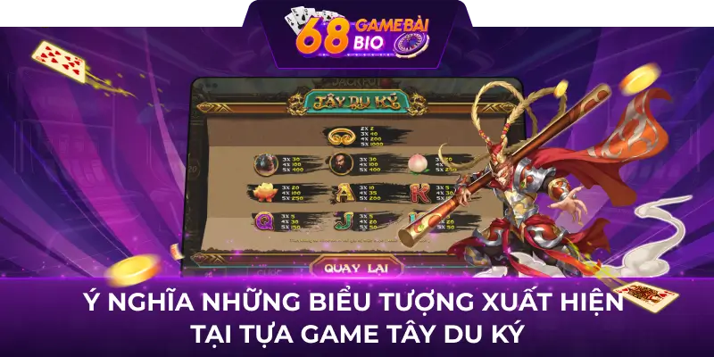 Tây Du Ký 68 game bài - Chơi vui nhận thưởng cực lớn 3 Ý nghĩa những biểu tượng xuất hiện tại tựa game tây du ký